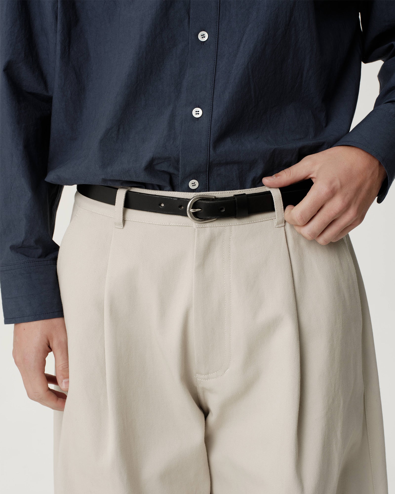 Volume Trouser - Vintage Stone Twill