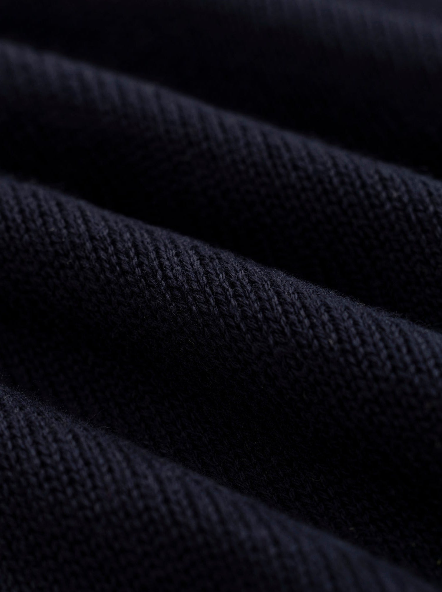 Cropped Knit - Navy - ASHA JASPER.