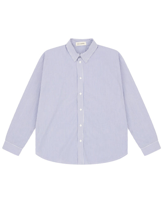 Executive Shirt - Blue Stripe - ASHA JASPER.