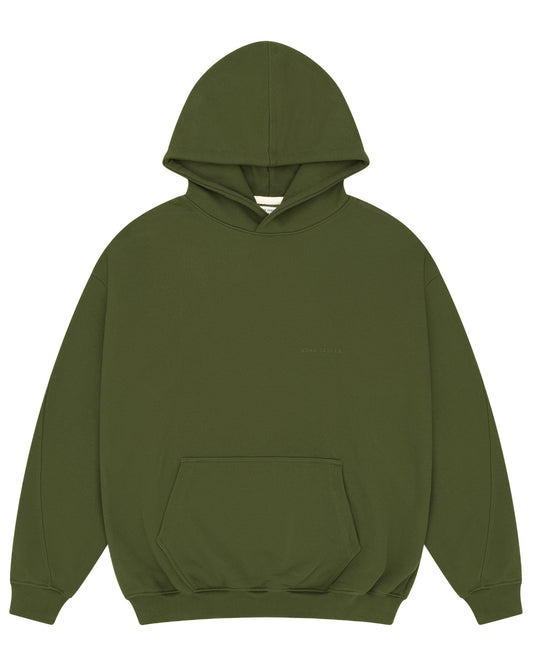 Logo Hoodie. Moss - ASHA JASPER.