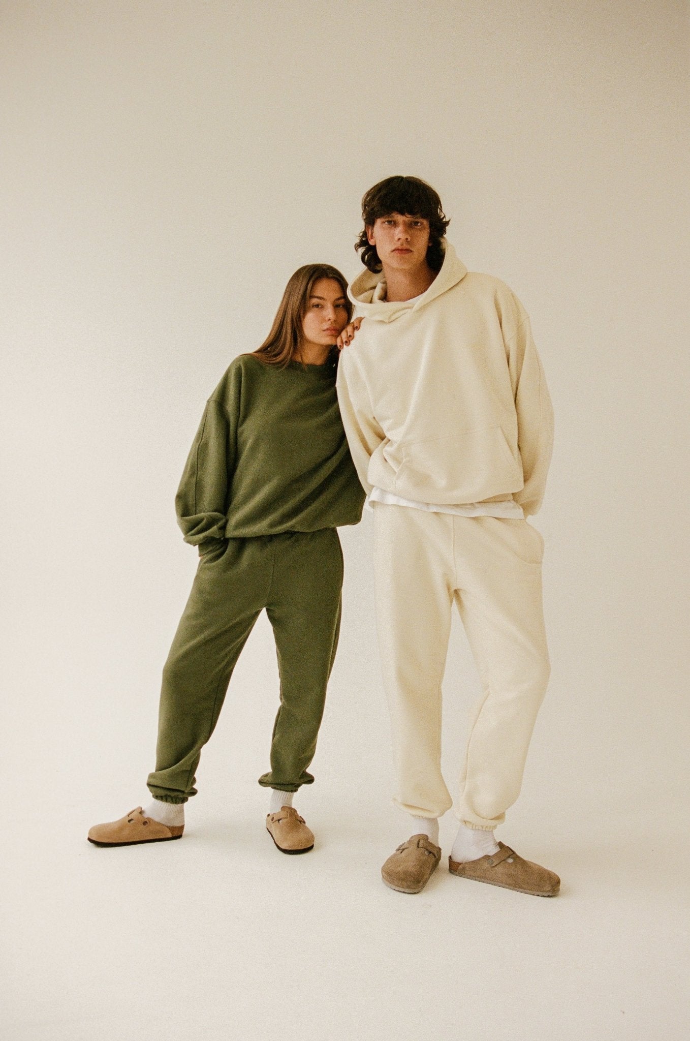 Logo Sweater. Moss - ASHA JASPER.