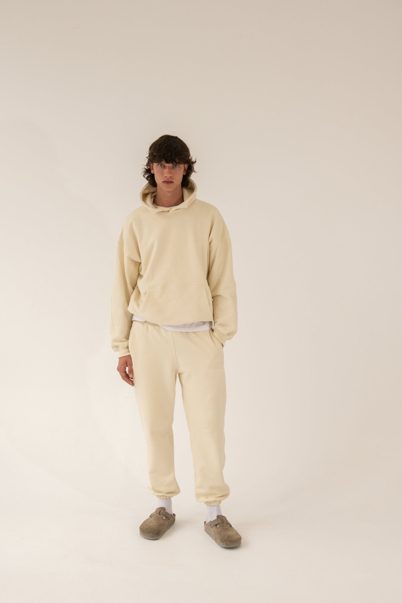 Logo Sweatpants. Moss - ASHA JASPER.